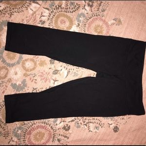 Lululemon crop leggings black